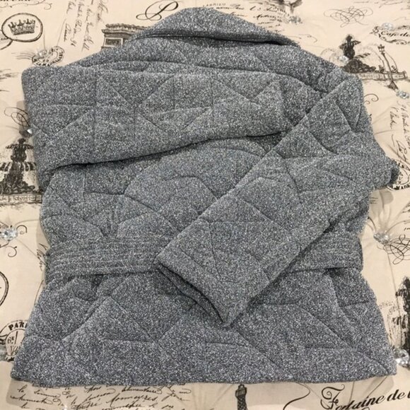 VERONICA BEARD Marshal Metallic Quilted Coat - Picture 17 of 17